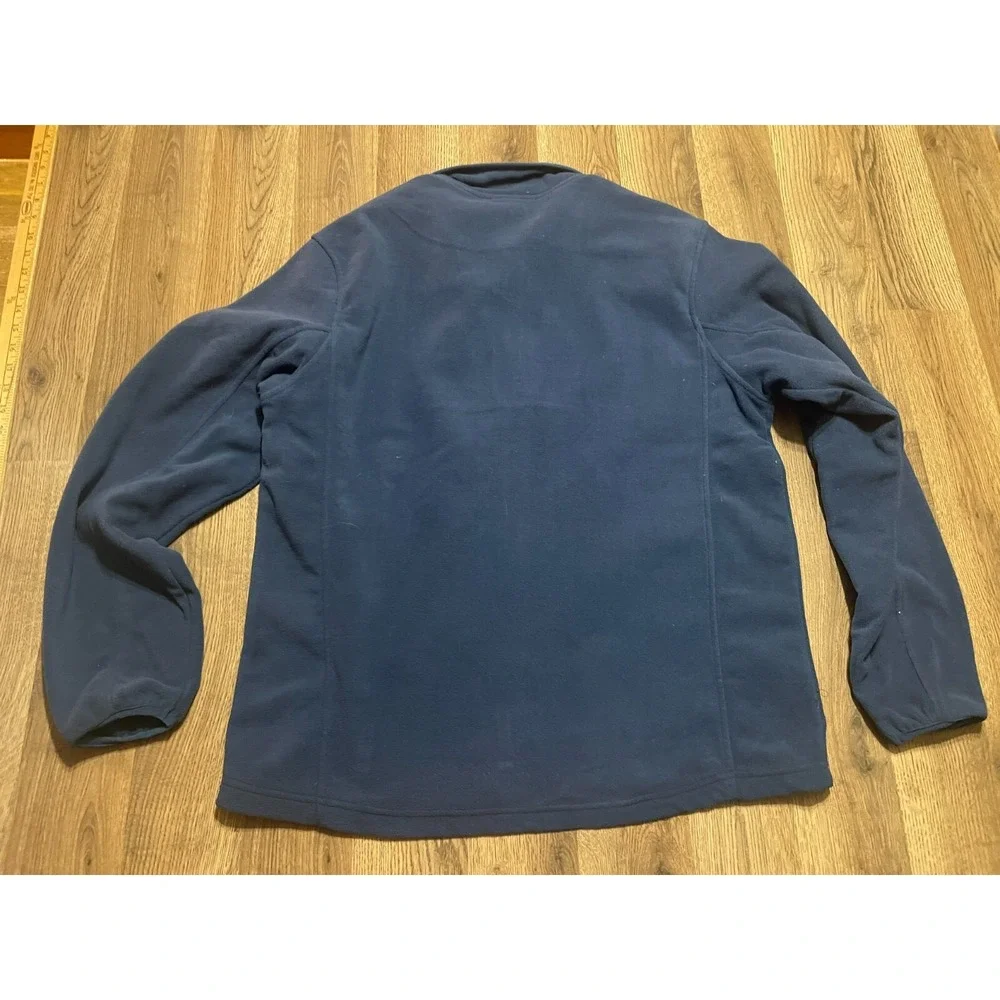 Avalanche‎ Sweater, Men's Size Large, Blue, Pullover, 1/4 Zip Up, Fleece